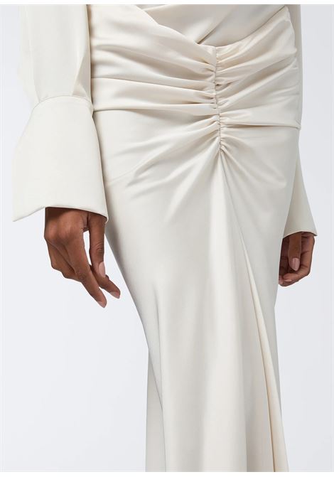 gonna lunga iris donna latte THE ANDAMANE | T190347A TNP229 |111